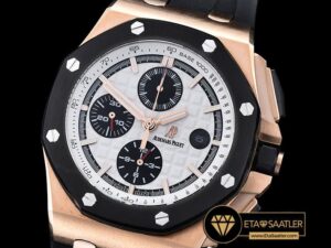 AP0375A - AP Royal Oak Chrono RGRU White JHF A3126 Secs@9 - 01.jpg